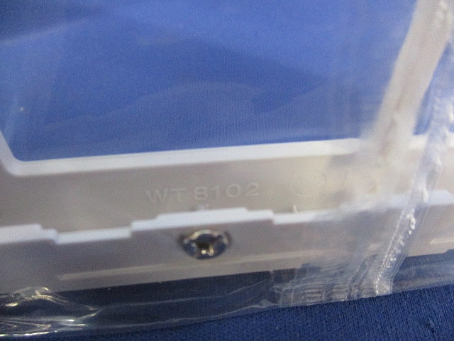 スイッチプレート2連用(11枚入)(ホワイト) WT8102W