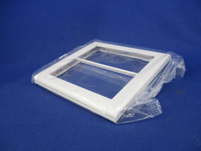 スイッチプレート2連用(11枚入)(ホワイト) WT8102W