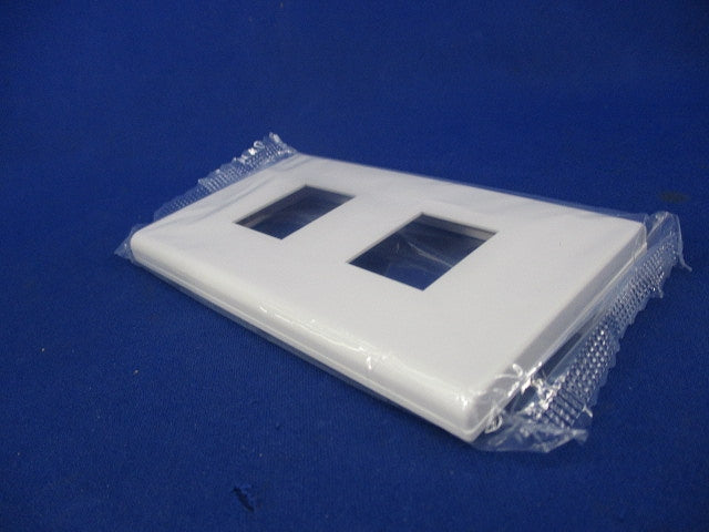 コンセントプレート2コ用(10枚入)(ホワイト) WTF8002W