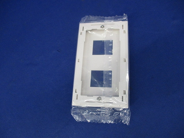 コンセントプレート2コ用(10枚入)(ホワイト) WTF8002W