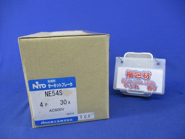サーキットブレーカー4P30A(ジャンク品) NE54S