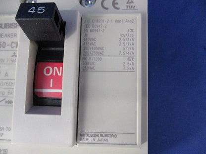 モータ保護用遮断器3P45A MB50-CW
