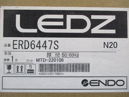 LEDユニバーサルダウンライト φ100 3500K 温白色 電源別売 ERD6447S