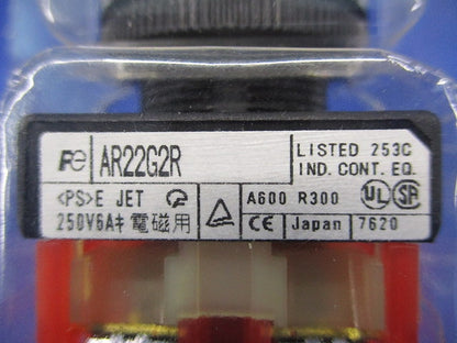 押しボタンスイッチ AR22G2R-02S