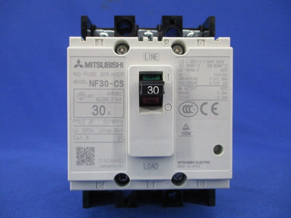 ノーヒューズブレーカ 3P30A NF30-CS3P30A