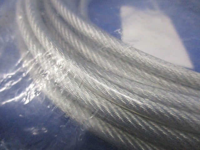 カラーワイヤー ワイヤー径φ3mm 長さ10m クリア Y3P-10