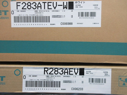 ルームエアコン(1組入) F283ATEV-W+R283AEV