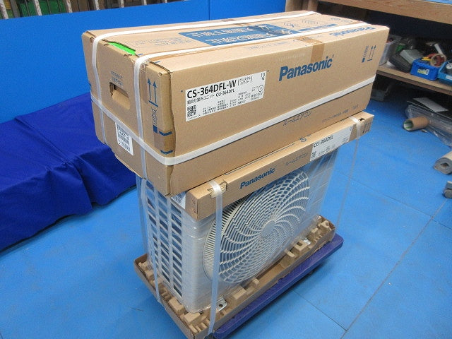 ルームエアコン(1組入)(クリスタルホワイト) CS-364DFL-W +CU-364DFL