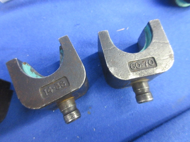 手動油圧式圧着工具セット(混在5個入)(ジャンク品) SO-100他