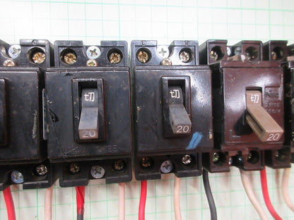 仮設用分電盤(ジャンク品) 型番混在