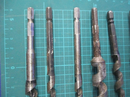 ドリルビットセット(混在7本入)(ジャンク品) 型番不明