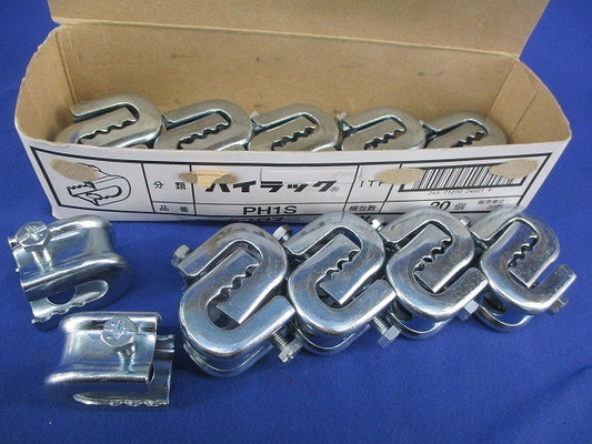 パイラック 一般形鋼用管支持金具(20個入) PH1S