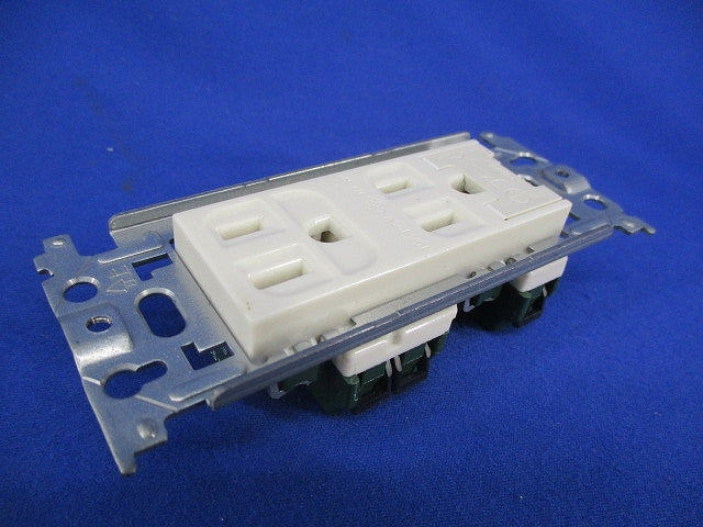 埋込アースターミナル付接地ダブルコンセント(6個入) WN11329