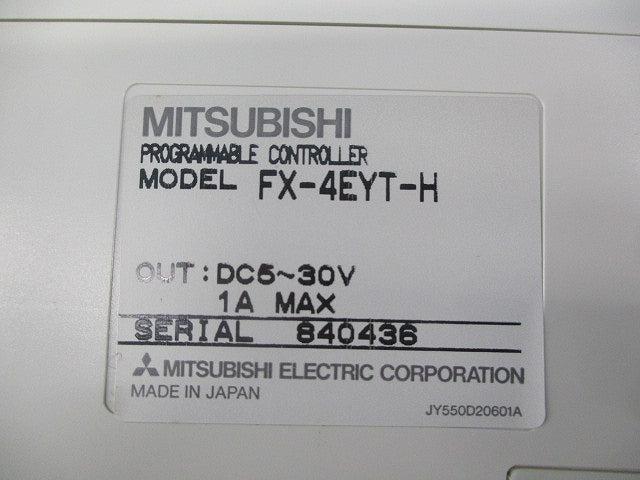 増設ブロック FX-4EYT-H