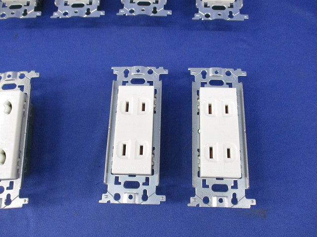埋込ダブルコンセントセット(混在7個入) WN1162他