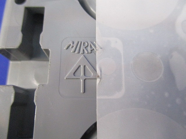 埋込四角アウトレットボックス(4個入)(グレー) CDO-4B