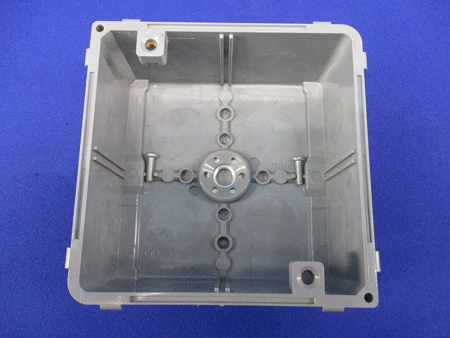 埋込四角アウトレットボックス(4個入)(グレー) CDO-4B