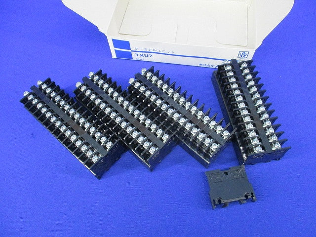 レール式端子台(60個入) TXU7