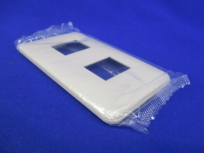モダンプレート2コ用(8枚入)(ミルキーホワイト) WN6002