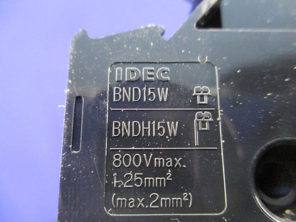 2段形ターミナルブロック(25個入) BND15WPN25