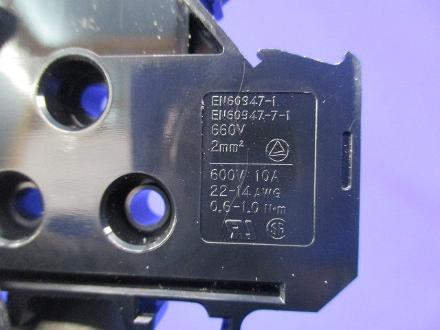 2段形ターミナルブロック(25個入) BND15WPN25