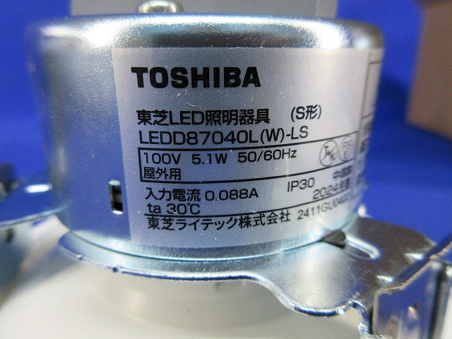 LEDダウンライトφ100(電球色) LEDD87040L(W)-LS