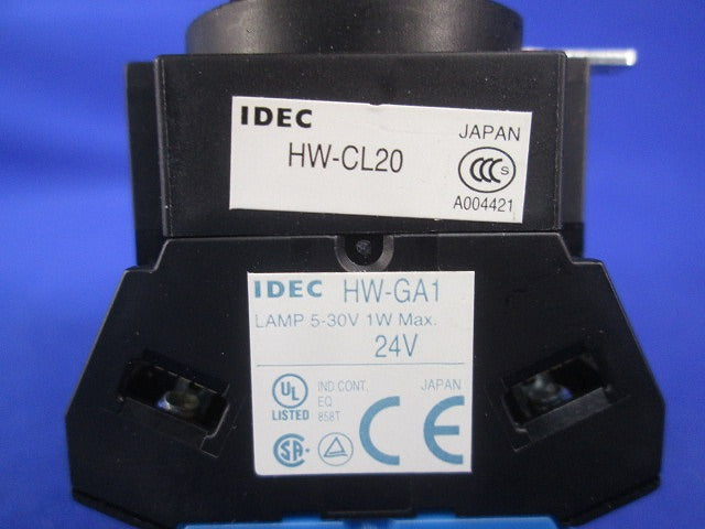 押しボタンスイッチφ22 HW-CL20+HW-GA1