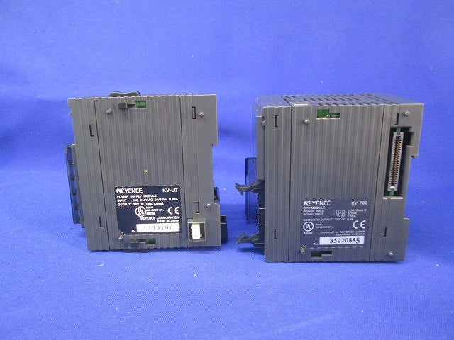 プログラマブルコントローラセット(混在2個入) KV-700+KV-U7