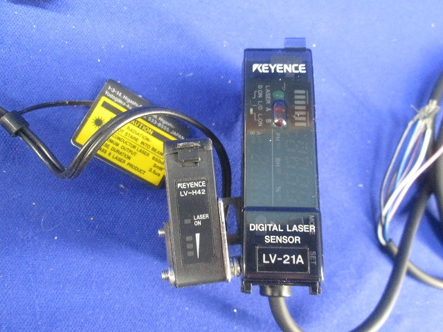 デジタルレーザセンサセット LV-21A+LV-H42