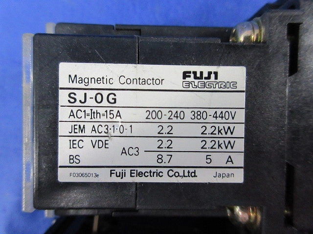 電磁接触器 SJ-0G