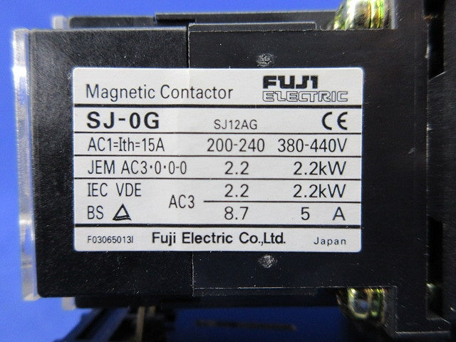 電磁接触器 SJ-0G