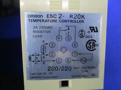 電子温度調節器 E5C2-R20K
