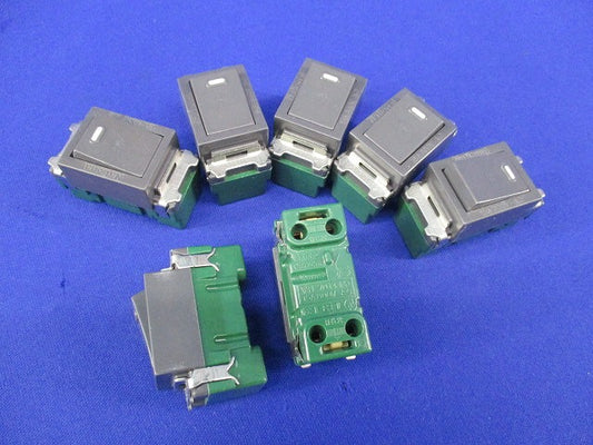 フルカラー埋込スイッチB(片切)(7個入)(グレー)National WN5001H
