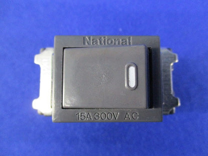 フルカラー埋込スイッチB(片切)(7個入)(グレー)National WN5001H