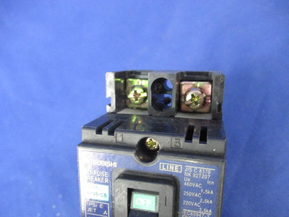 ノーヒューズ遮断器2P20A(ジャンク品) NF30-CS