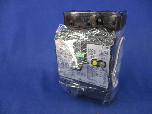 漏電遮断器3P3E40A(単3中性線欠相保護付) GBU-53EC
