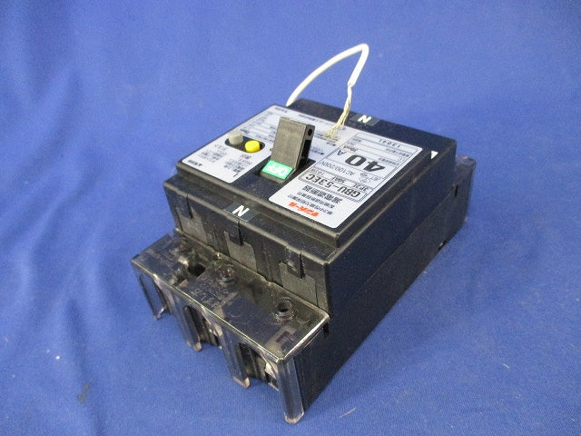 漏電遮断器3P3E40A(単3中性線欠相保護付) GBU-53EC