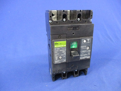 漏電ブレーカ3P3E125A GE153A