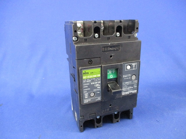 漏電ブレーカ3P3E125A GE153A