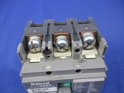 サーキットブレーカ3P75A(ジャンク品) BCW-100