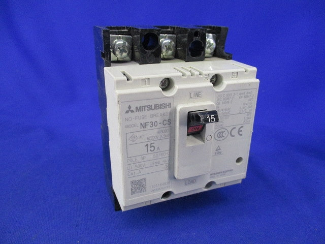 ノーヒューズ遮断器3P15A NF30-CS
