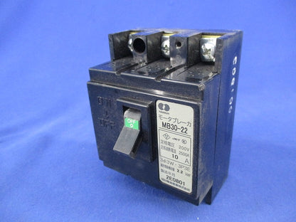モータブレーカ3P3E10A(ジャンク品) MB30-22