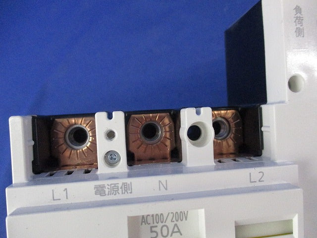主幹用漏電ブレーカABF型3P2E50A(単3中性欠相保護付)箱違い BJF350325