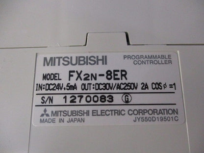入出力混合ブロック FX2N-8ER
