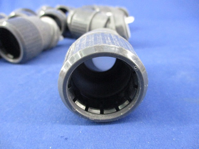 プラフレキPF管用 曲りコネクタ(14個入)(グレー) PF22MKR