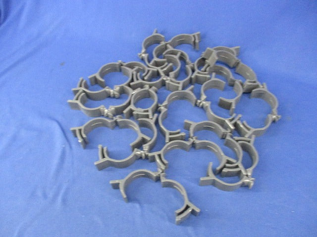 Pクリップ(20個入)(グレー) PVC28