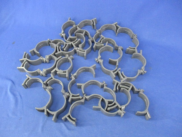 Pクリップ(20個入)(グレー) PVC28