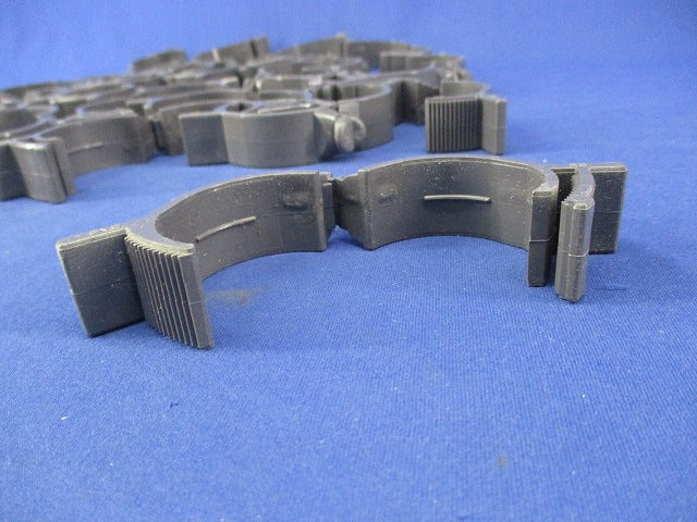 Pクリップ(20個入)(グレー) PVC28