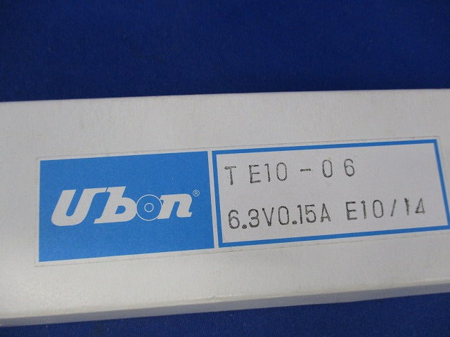 表示灯パイロットランプ用保守電球E10(6個入) TE10-06