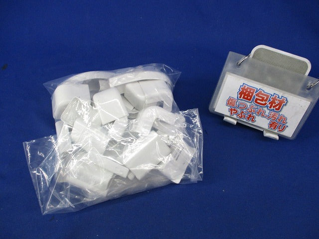 メタルモール付属品A型セット(混在38個入)(ホワイト) DZA111W他